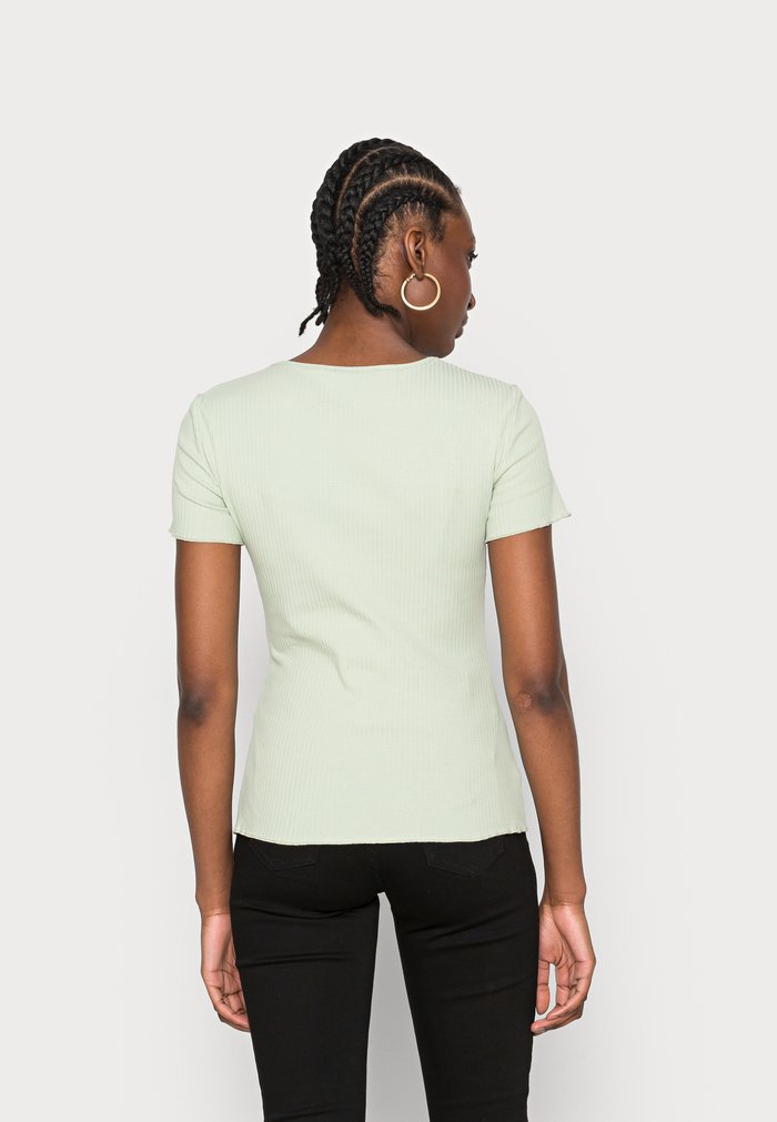 T Chemises Anna Field BASIC Vert Clair Femme | DXW-9711858